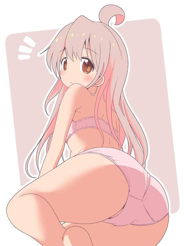 【桜を名残惜しみつつ】ピンク色のブラジャー&パンティーを着用した女子達の二次エロ画像【36枚目】