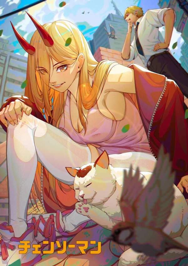 【チェンソーマン】パワー×デンジのエロ画像【40枚目】