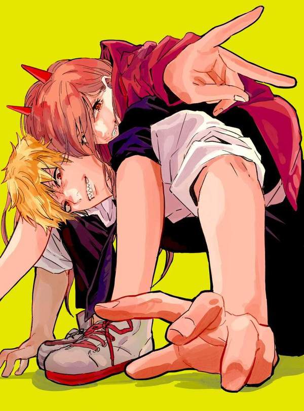 【チェンソーマン】パワー×デンジのエロ画像【41枚目】