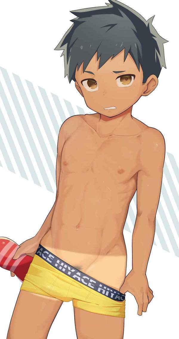 【オトコノケ】陰毛生えかけショタの二次エロ画像【13枚目】