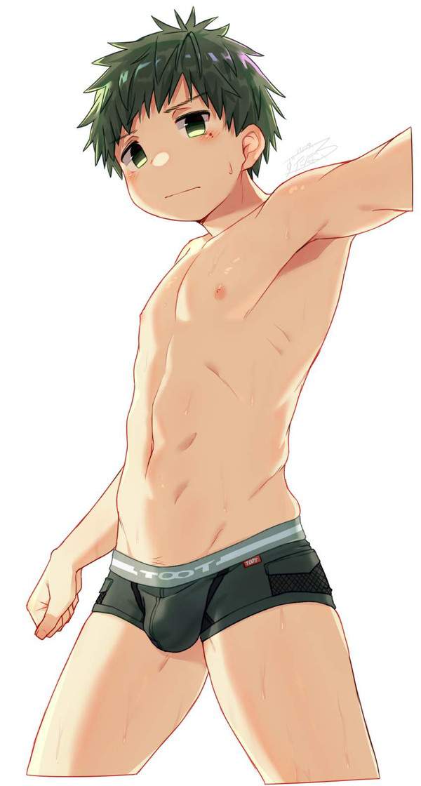 【オトコノケ】陰毛生えかけショタの二次エロ画像【16枚目】