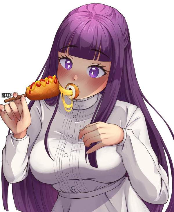 【どっち！？】アメリカンドッグorチーズハットグと女子の二次エロ画像【2枚目】