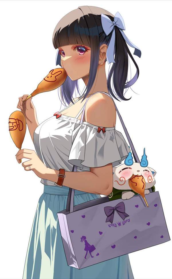 【どっち！？】アメリカンドッグorチーズハットグと女子の二次エロ画像【20枚目】