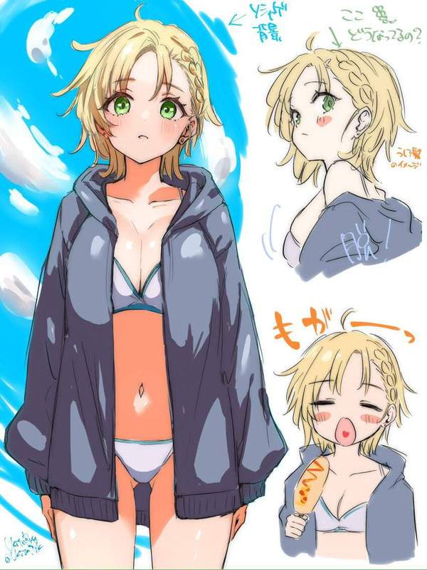 【どっち！？】アメリカンドッグorチーズハットグと女子の二次エロ画像【30枚目】