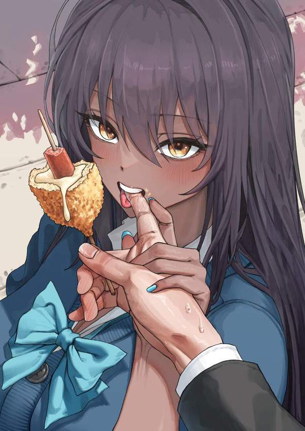 【どっち！？】アメリカンドッグorチーズハットグと女子の二次エロ画像【36枚目】