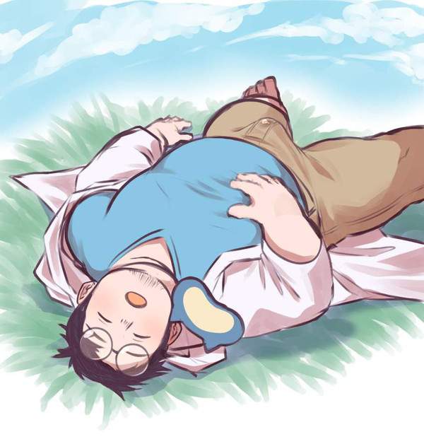 【世界アマチュア無線の日】寝てる間に精子でちゃった一般男子の二次エロ画像【4枚目】