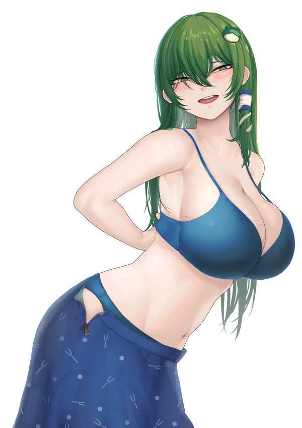 【あと少し】両腕を後ろに回してブラジャー外そうとしてる女子達の二次エロ画像【10枚目】