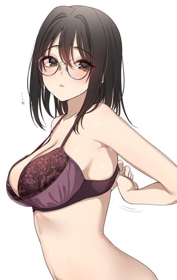 【あと少し】両腕を後ろに回してブラジャー外そうとしてる女子達の二次エロ画像【23枚目】