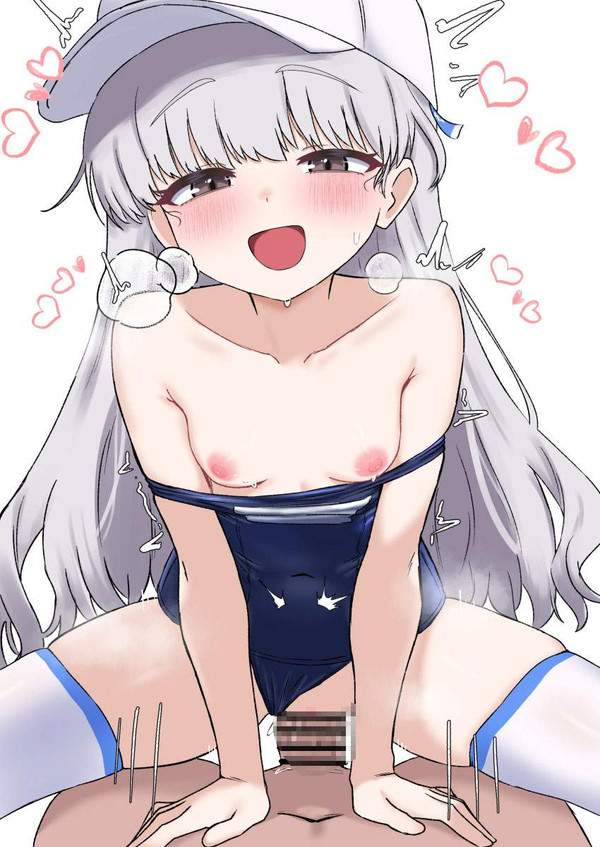 【乗馬許可記念日】慣れない騎乗位を頑張るロリ少女達の二次エロ画像【35枚目】