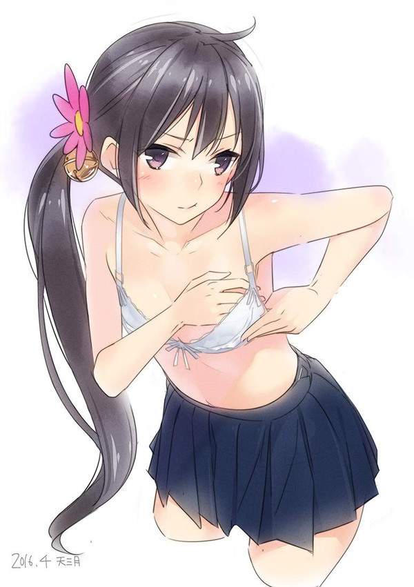 【盛りすぎチャレンジ】ブラに手を入れておっぱいを寄せてる女子達の二次エロ画像【32枚目】