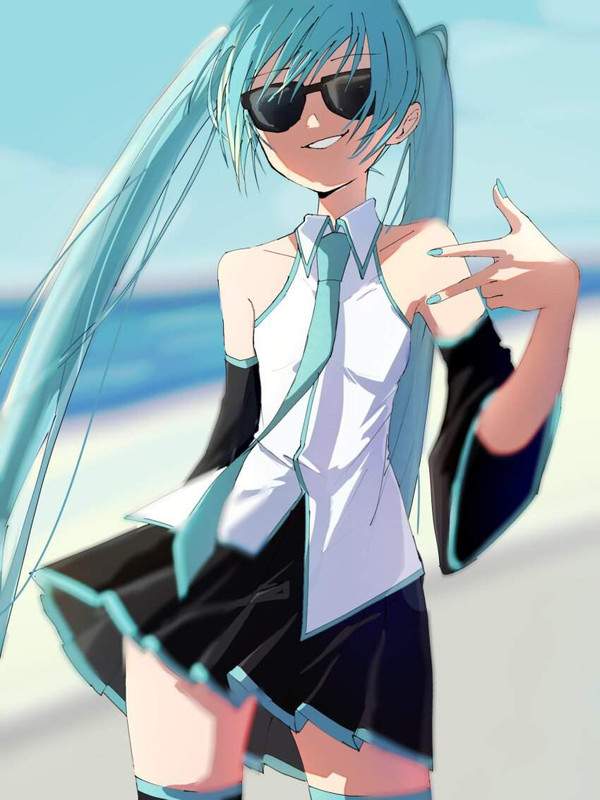 【ジャムの日】目の見えない濃い色のサングラスを掛けた女子達の二次エロ画像【8枚目】