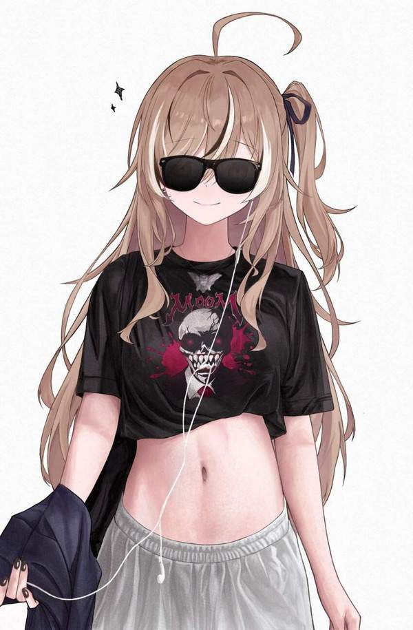 【ジャムの日】目の見えない濃い色のサングラスを掛けた女子達の二次エロ画像【9枚目】