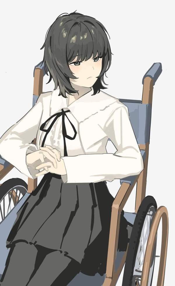 【バスケはしてない】車椅子に乗る女子の二次エロ画像【6枚目】