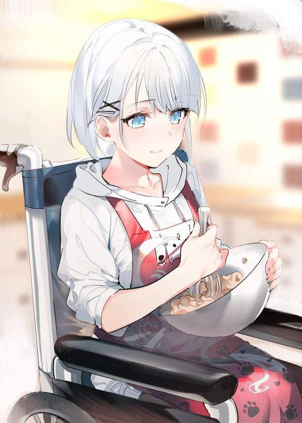 【バスケはしてない】車椅子に乗る女子の二次エロ画像【7枚目】