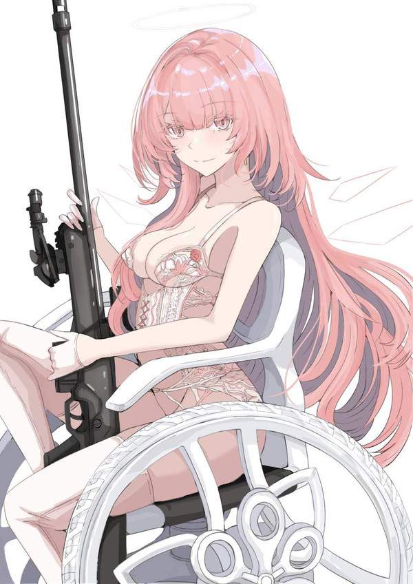 【バスケはしてない】車椅子に乗る女子の二次エロ画像【19枚目】
