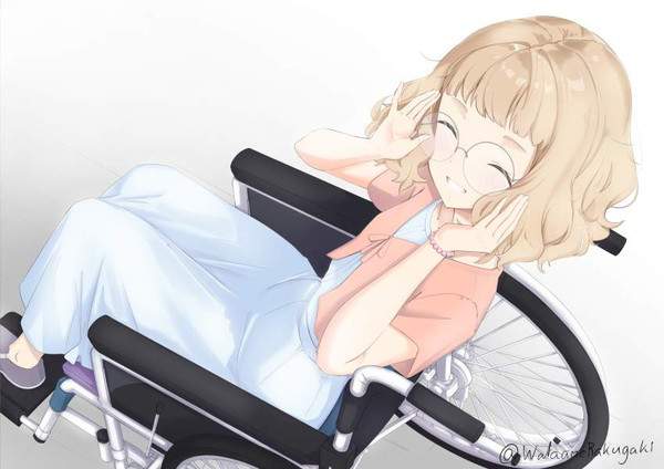 【バスケはしてない】車椅子に乗る女子の二次エロ画像【25枚目】