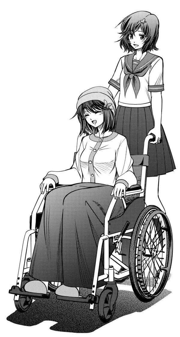 【バスケはしてない】車椅子に乗る女子の二次エロ画像【29枚目】