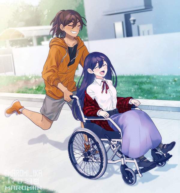 【バスケはしてない】車椅子に乗る女子の二次エロ画像【33枚目】