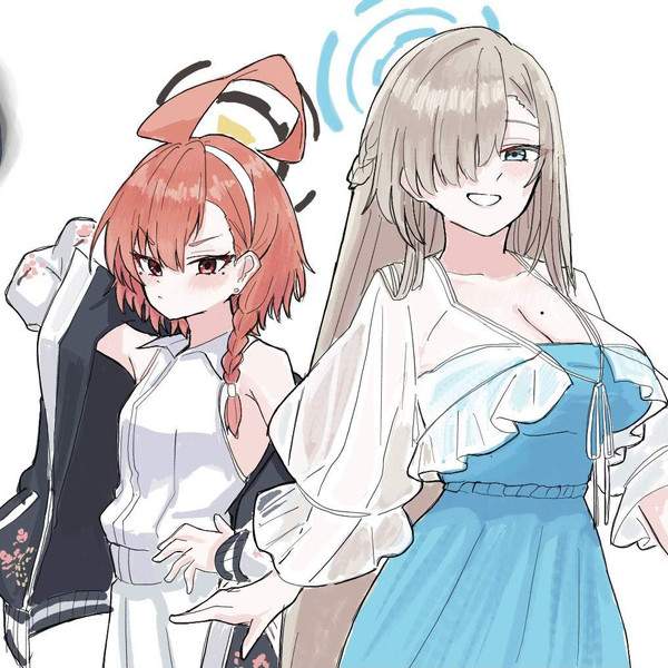 【ロンドンブーツ１号２号！？】金髪女子と赤髪女子の二次エロ画像【11枚目】