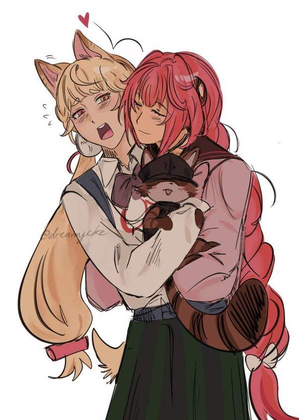 【ロンドンブーツ１号２号！？】金髪女子と赤髪女子の二次エロ画像【27枚目】