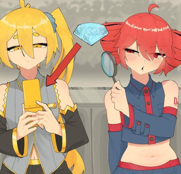 【ロンドンブーツ１号２号！？】金髪女子と赤髪女子の二次エロ画像【30枚目】