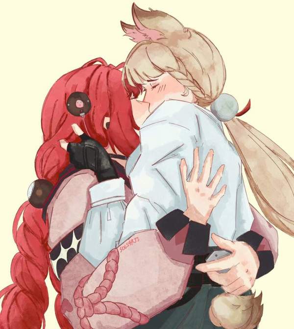 【ロンドンブーツ１号２号！？】金髪女子と赤髪女子の二次エロ画像【32枚目】