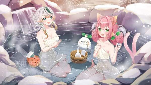 【よい風呂の日】お風呂でお酒を嗜む女子達の二次エロ画像【15枚目】