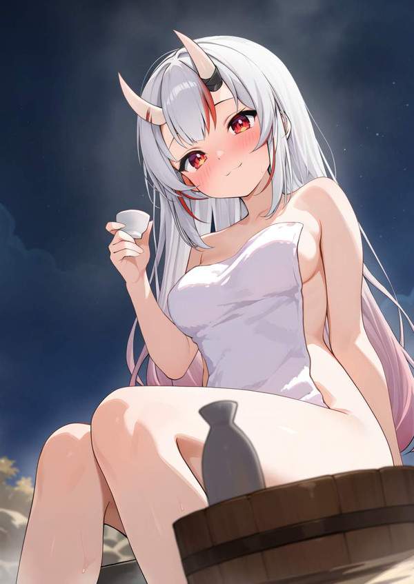 【よい風呂の日】お風呂でお酒を嗜む女子達の二次エロ画像【18枚目】