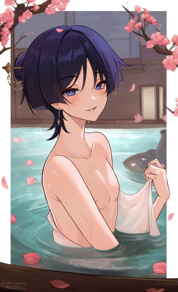 【よい風呂の日】お風呂でお酒を嗜む女子達の二次エロ画像【23枚目】