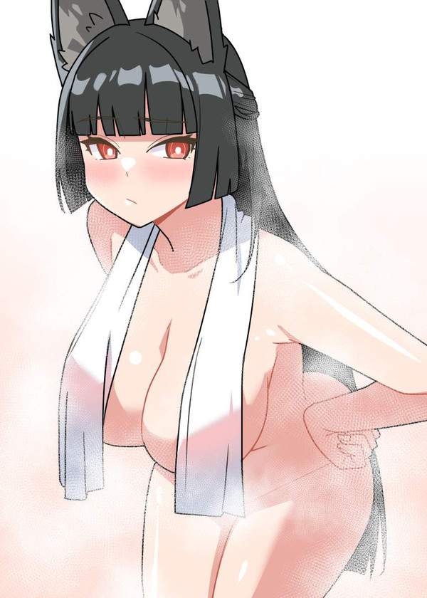 【タオルの日】首からタオル下げておっぱいが絶妙な女子達の二次エロ画像【37枚目】