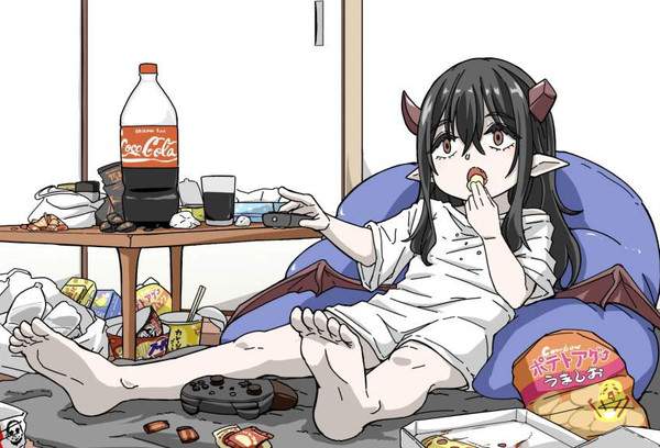【ごみの日】ゴミ屋敷で暮らす最強な女子の二次エロ画像像【8枚目】