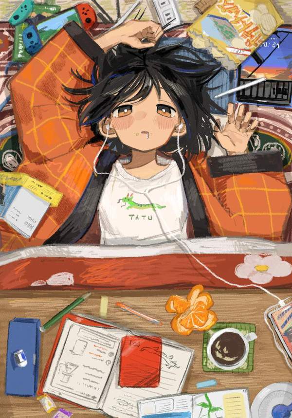 【ごみの日】ゴミ屋敷で暮らす最強な女子の二次エロ画像像【12枚目】