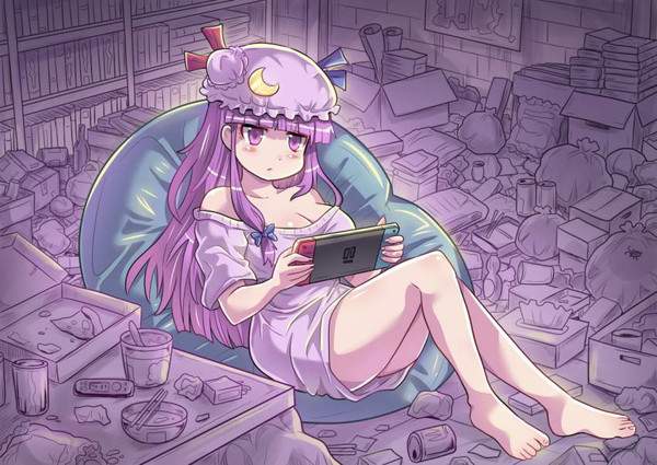 【ごみの日】ゴミ屋敷で暮らす最強な女子の二次エロ画像像【20枚目】