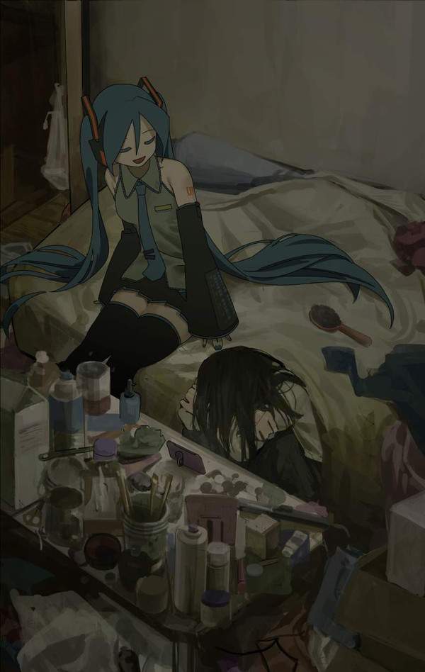【ごみの日】ゴミ屋敷で暮らす最強な女子の二次エロ画像像【34枚目】