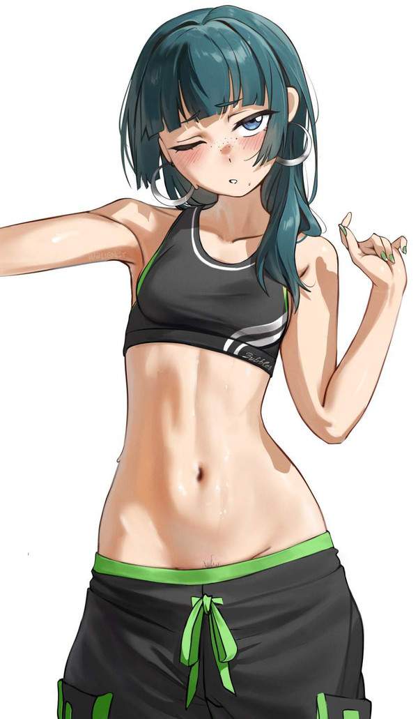 【みどりの日】「緑髪女子のマン毛はなに色だーっ!!」の二次エロ画像【19枚目】