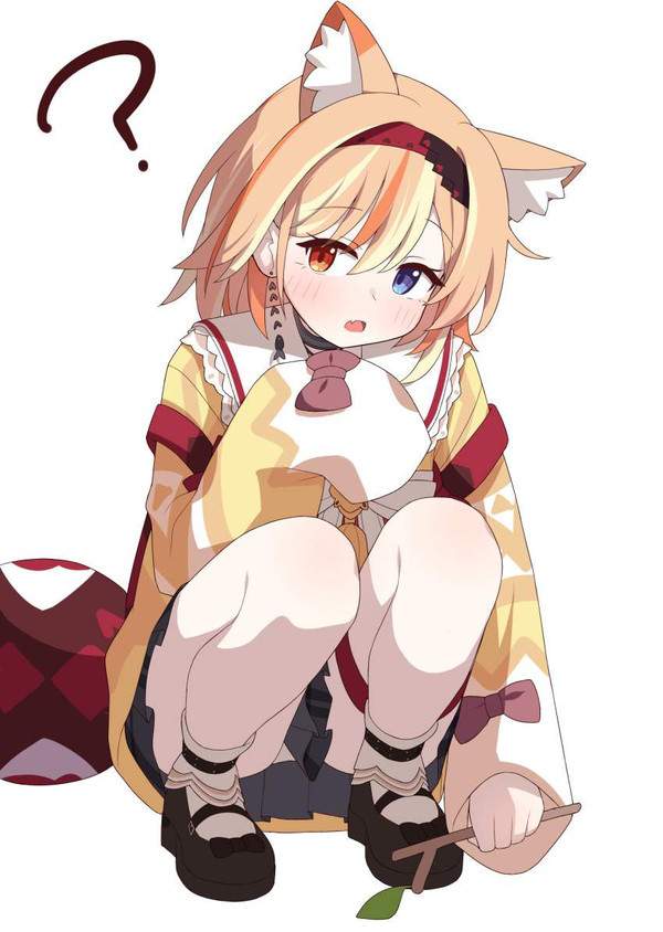 【何見てるの？】パンツ見えてるのに気づいてない女子の二次エロ画像【2枚目】