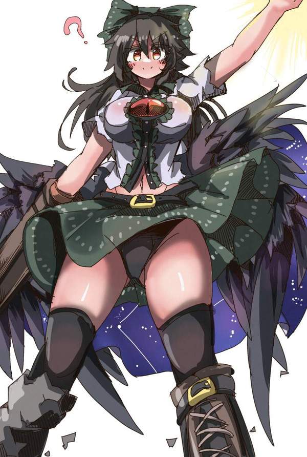 【何見てるの？】パンツ見えてるのに気づいてない女子の二次エロ画像【39枚目】