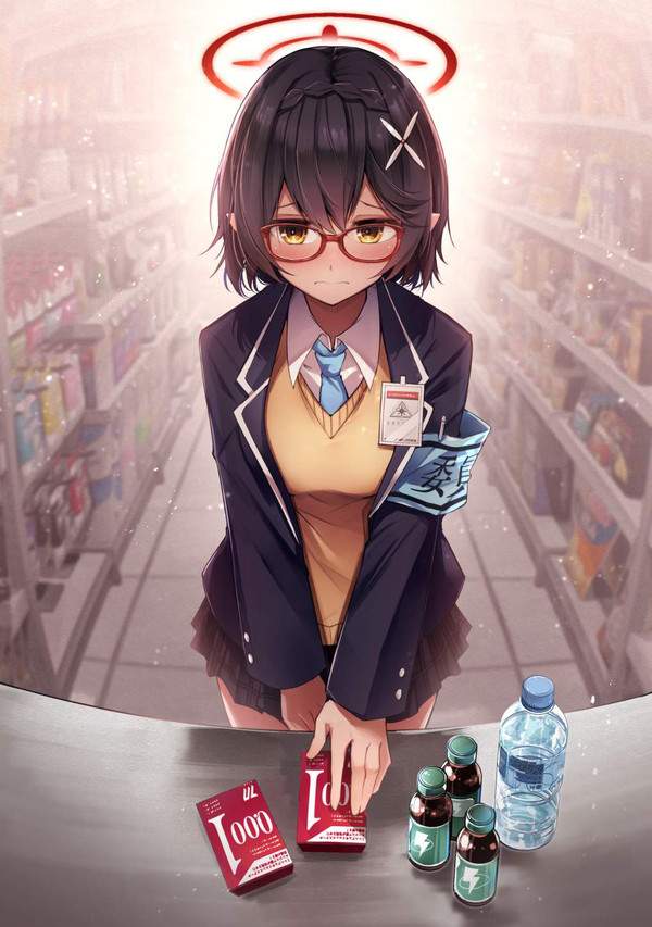【ゴムの日】コンビニでコンドーム買ってる女子達の二次エロ画像【8枚目】