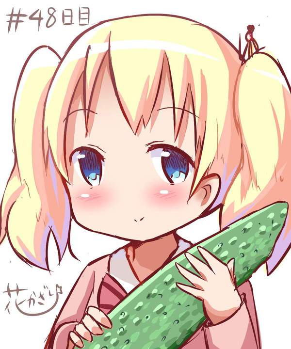 【ゴーヤーの日】ゴーヤーと女子達の二次エロ画像【21枚目】