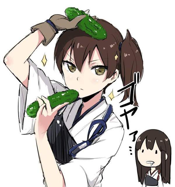 【ゴーヤーの日】ゴーヤーと女子達の二次エロ画像【25枚目】