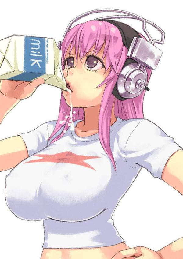 【ゴクゴクの日】腰に手を当ててビン牛乳を飲む女子達の二次エロ画像【4枚目】
