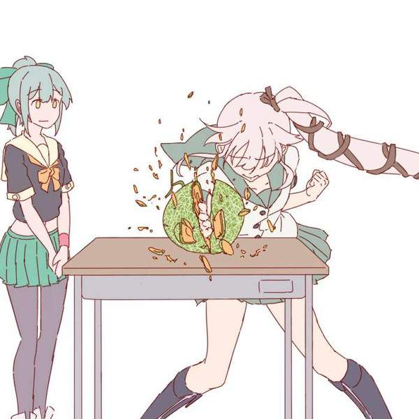 【種痘記念日】おそろしく速い手刀を放つ女子達の二次画像【6枚目】