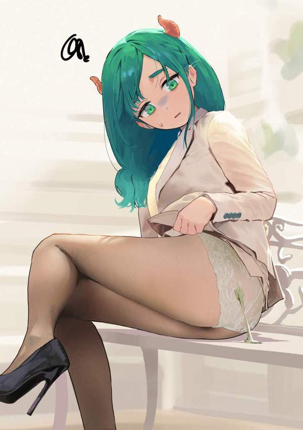 【ストッキングの日】ベージュのストッキングを履いた女子達の二次エロ画像【5枚目】