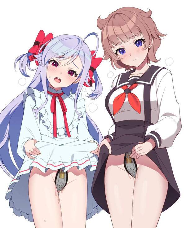 【性交禁忌の日】まんこ臭そうな貞操帯女子達の二次エロ画像【22枚目】