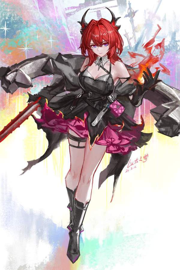 【アークナイツ：エンドフィールド】レーヴァテインのエロ画像【22枚目】