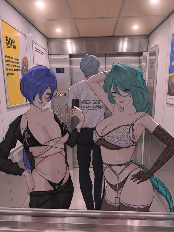 【ある種のリアル】エレベーターのエロ画像【21枚目】
