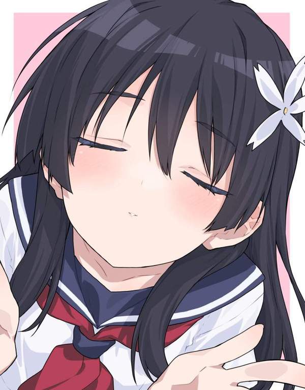 【キスの日】主観視点で眺めるキス顔女子達の二次エロ画像【7枚目】