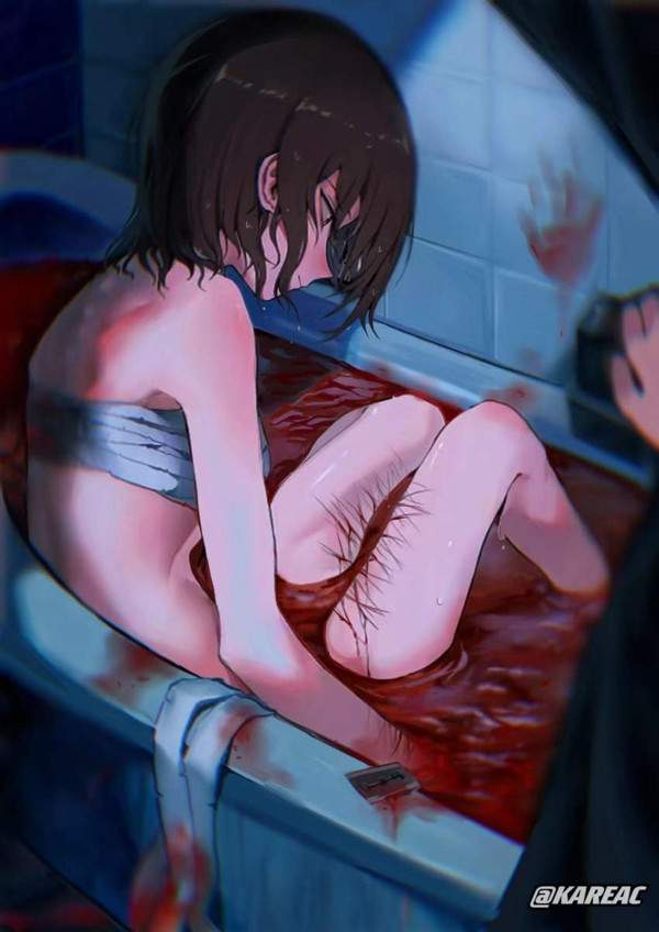 【愛は、かなりイタイ】メンヘラ女子の二次エロ画像【25枚目】