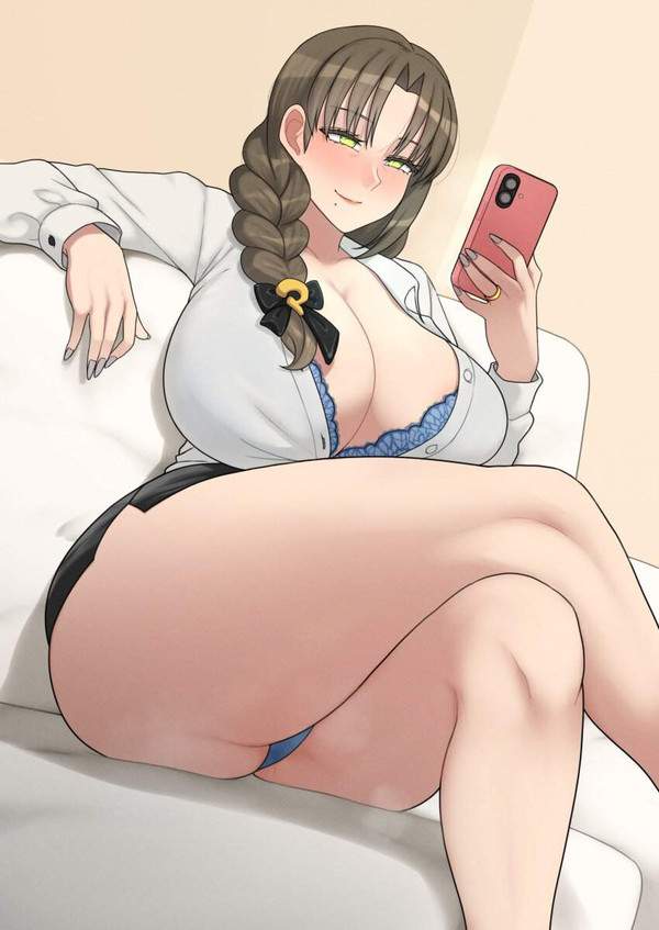 【ラッキーゾーンの日】座りパンチラの二次エロ画像【16枚目】