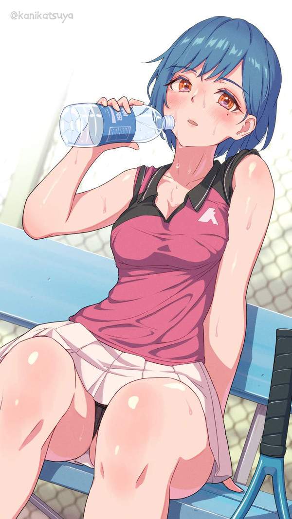 【ラッキーゾーンの日】座りパンチラの二次エロ画像【31枚目】